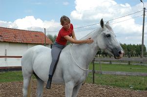 Innerlijke rust tijdens het paardrijden, het paard voelt je aan!